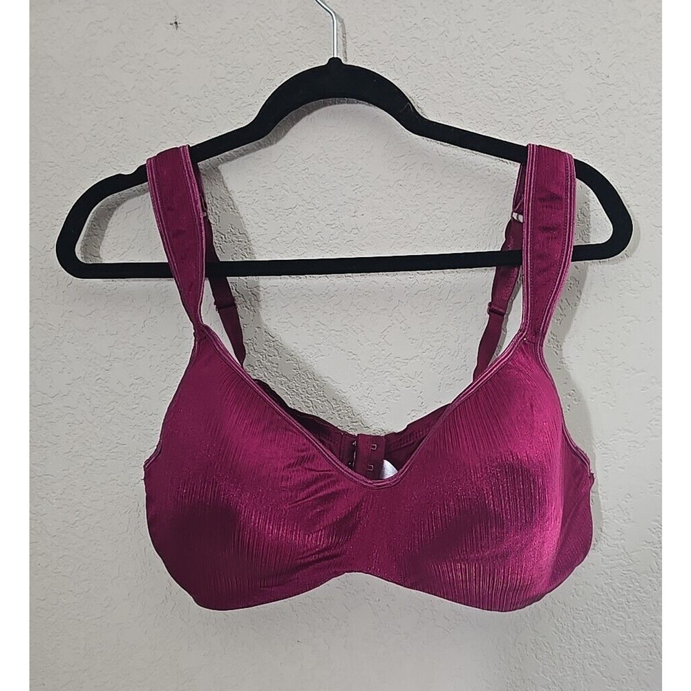 Dreamwear Pink Full Coverage Smoothing Adjustable Straps Underwire Bra Size 42C
